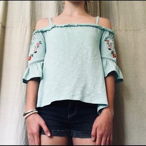 Guess Kids off the Shoulder Top